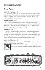 Preview for 19 page of Tapco Link.USB Owner'S Manual