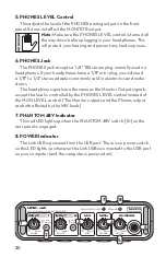 Preview for 20 page of Tapco Link.USB Owner'S Manual