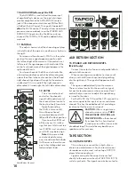 Preview for 10 page of Tapco Mix 120 Owner'S Manual