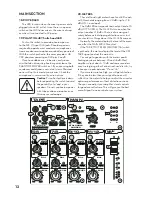 Preview for 12 page of Tapco Mix 120 Owner'S Manual