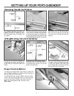 Preview for 4 page of Tapco Port-O-Bender PRO-III Operation Manual