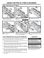 Preview for 6 page of Tapco Port-O-Bender PRO-III Operation Manual