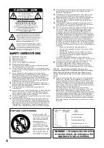 Preview for 2 page of Tapco THUMP TH-15A Owner'S Manual