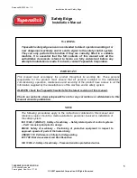 Preview for 1 page of Tapeswitch Safety Edge TS-16 Installation Manual