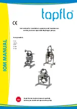 TapFlo sanitary T Series Instructions For Installation, Operation And Maintenance preview