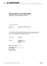 Preview for 3 page of TapFlo sanitary T Series Instructions For Installation, Operation And Maintenance