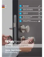 Preview for 1 page of Tapkey Smart Lock Quick Start Manual