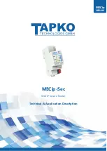 Preview for 1 page of TAPKO MECip-Sec Product Description