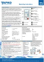 Предварительный просмотр 1 страницы TAPKO UIMip SECURE Operating Instructions