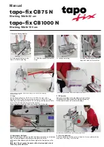 TAPO-FIX CB 75 N Manual preview