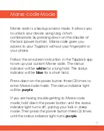 Preview for 11 page of Tapp Tapplock lite User Manual