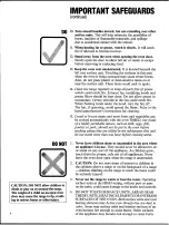 Preview for 4 page of Tappan 31 series Owner'S Manual