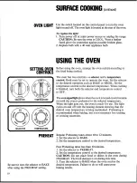 Предварительный просмотр 10 страницы Tappan 31 series Owner'S Manual