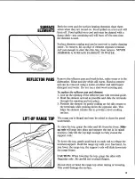 Предварительный просмотр 19 страницы Tappan 37 series Owner'S Manual