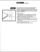 Предварительный просмотр 20 страницы Tappan 37 series Owner'S Manual