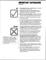 Preview for 4 page of Tappan II Series Owner'S Manual