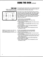 Предварительный просмотр 8 страницы Tappan II Series Owner'S Manual