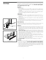 Preview for 4 page of Tappan pmn Owner'S Manual