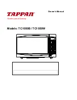 Tappan TC1050B Owner'S Manual preview