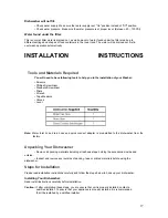 Preview for 17 page of Tappan TDT4030B User Manual