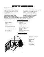 Preview for 9 page of Tappan TM5030B Owner'S Manual