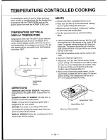 Preview for 20 page of Tappan TMT106T1B1 Owner'S Manual