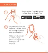 Предварительный просмотр 5 страницы tapplock One+ User Manual