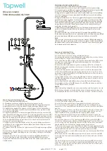 Предварительный просмотр 4 страницы Tapwell Tvm 2200 Installation Instructions Manual