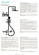 Предварительный просмотр 6 страницы Tapwell Tvm 2200 Installation Instructions Manual