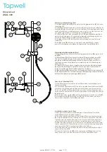 Предварительный просмотр 11 страницы Tapwell Tvm 2200 Installation Instructions Manual