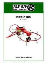 Preview for 1 page of Tar River Implements PRZ-3100 Operator'S Manual