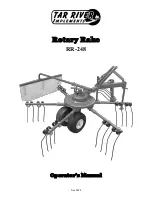 Preview for 1 page of Tar River Implements RR-248 Operator'S Manual