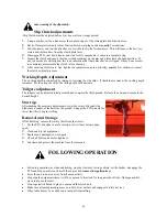 Preview for 10 page of Tar River 60 Series Operator'S Manual