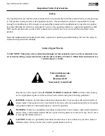 Preview for 6 page of Tar River BCRL Operator'S Manual