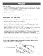 Предварительный просмотр 19 страницы Tar River BDR-135 Operator'S Manual