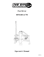 Tar River BPD-680 Operator'S Manual preview