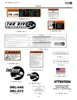 Preview for 36 page of Tar River DRL-048 Operator'S Manual