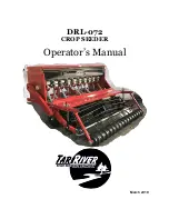 Предварительный просмотр 1 страницы Tar River DRL-072 Operator'S Manual