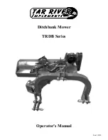 Preview for 1 page of Tar River TRDB Series Operator'S Manual