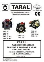 TARAL TAR 100 Owner'S Manual preview