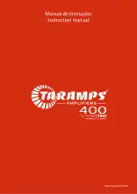 Taramps 400 TRIO Instruction Manual preview