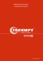 Taramps DS800X2 Instruction Manual preview