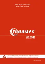 Taramps MD 250.1 Instruction Manual preview