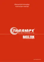 Taramps Electronics BASS 20K Instruction Manual preview