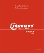 Preview for 1 page of Taramps Electronics DS 300X4 Instruction Manual