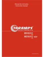 Preview for 1 page of Taramps Electronics MD3000.1 PREMIER Instruction Manual