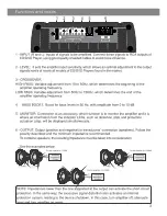 Предварительный просмотр 4 страницы Taramp's hd-1600 Instruction Manual