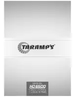 Taramp's HD 6500 Manual предпросмотр