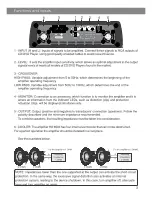 Предварительный просмотр 4 страницы Taramp's HD 6500 Manual