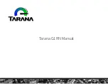 Tarana G1 RN Manual preview